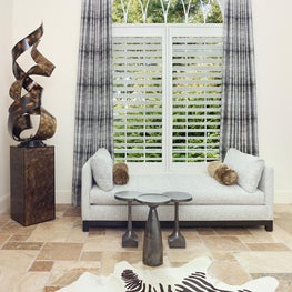 Lush Contemporary Poolside Luxury Entryway