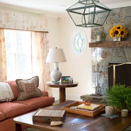 An Eclectic Living Room