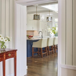 A View in to the Kitchen