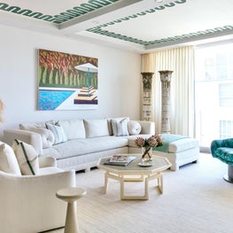 Palm Beach Modern Living Room