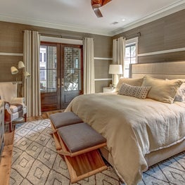 A relaxing & sophisticated getaway with neutral palette & natural fabrics