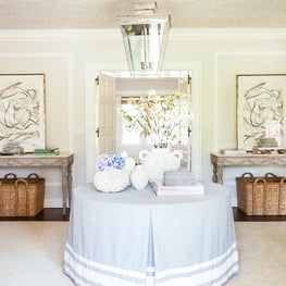 Fresh and Formal Entryway