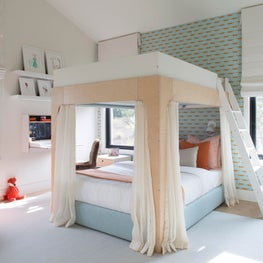   Mid-Century Retreat- Children's Bedroom 