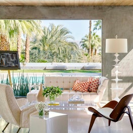 Palm Springs Home - Living Room Vignette