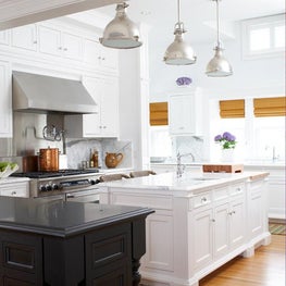 This upscale kitchen is a chef’s delight; designed for easy use and efficiency. 