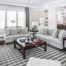 Greenwich CT Georgian Revival Family Room 