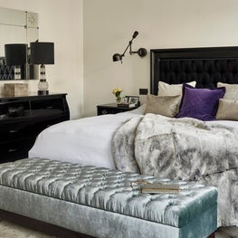 Master bedroom. Kensington, London