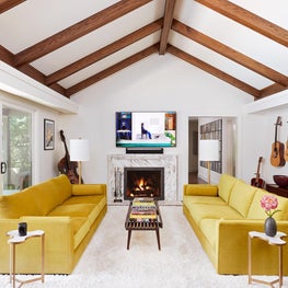 Modern-Retro Living Room