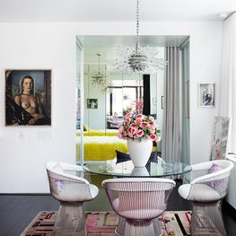 Upper East Side Pied-à-Terre Dining Room