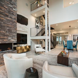 Philadelphia Magazine Design Home 2016 - Living Room - Dining Area