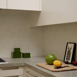 Kitchen detail, clean lines