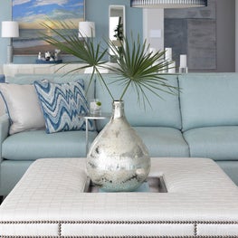 Florida Penthouse with custom upholstery