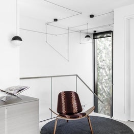 we saw no reason to choose between polished + chill interiors. it's all play.