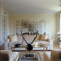 Lake Shore Drive Apartment II Living Room/Dining Room