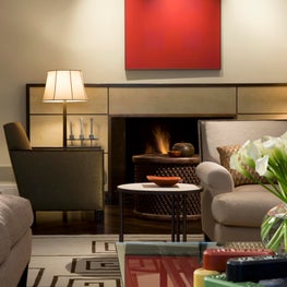 Lake Shore Drive Apartment Living Room Vignette