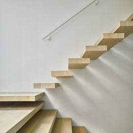 View of Floating Staircase