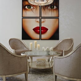 Palm Beach Urban Glamour Sitting Area