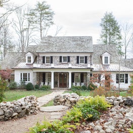 Organic facade and gardens