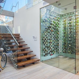 Industrial Modern Wine Cellar