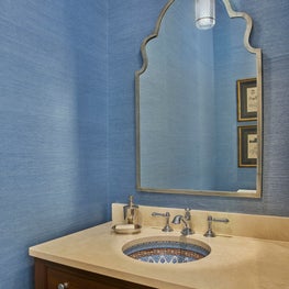 City Residence Moroccan Powder Room