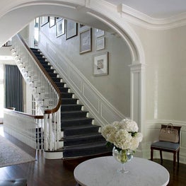 Formal Entry with Venetian Plaster Walls