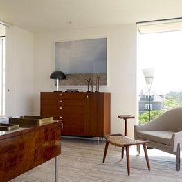 Contemporary Beach House - Office