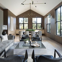   Mid-Century Retreat- Great Room Angle 