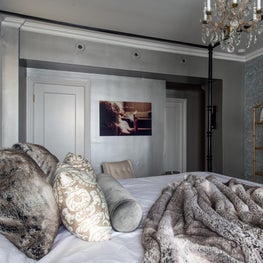 French Boudoir Master Bedroom