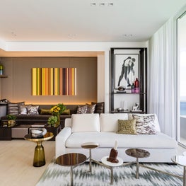 Sophisticated Miami  residence is the perfect ocean front escape