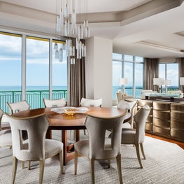 Marco Island Penthouse Dining Room