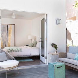 Indoor-Outdoor Bedroom living