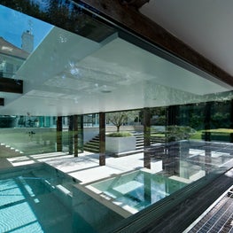 Highgate House Rear Facade and Pool