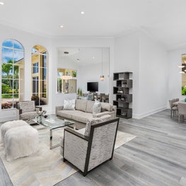 Mirasol Golf Course Estate Living Room