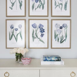 Master Bedroom, Floral Prints