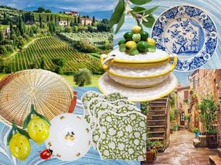 Dinner in the lemon grove