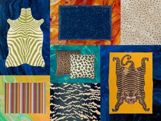 Designer rugs, textiles & pillows on sale