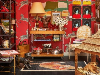 The Zebra Room at Bergdorf Goodman