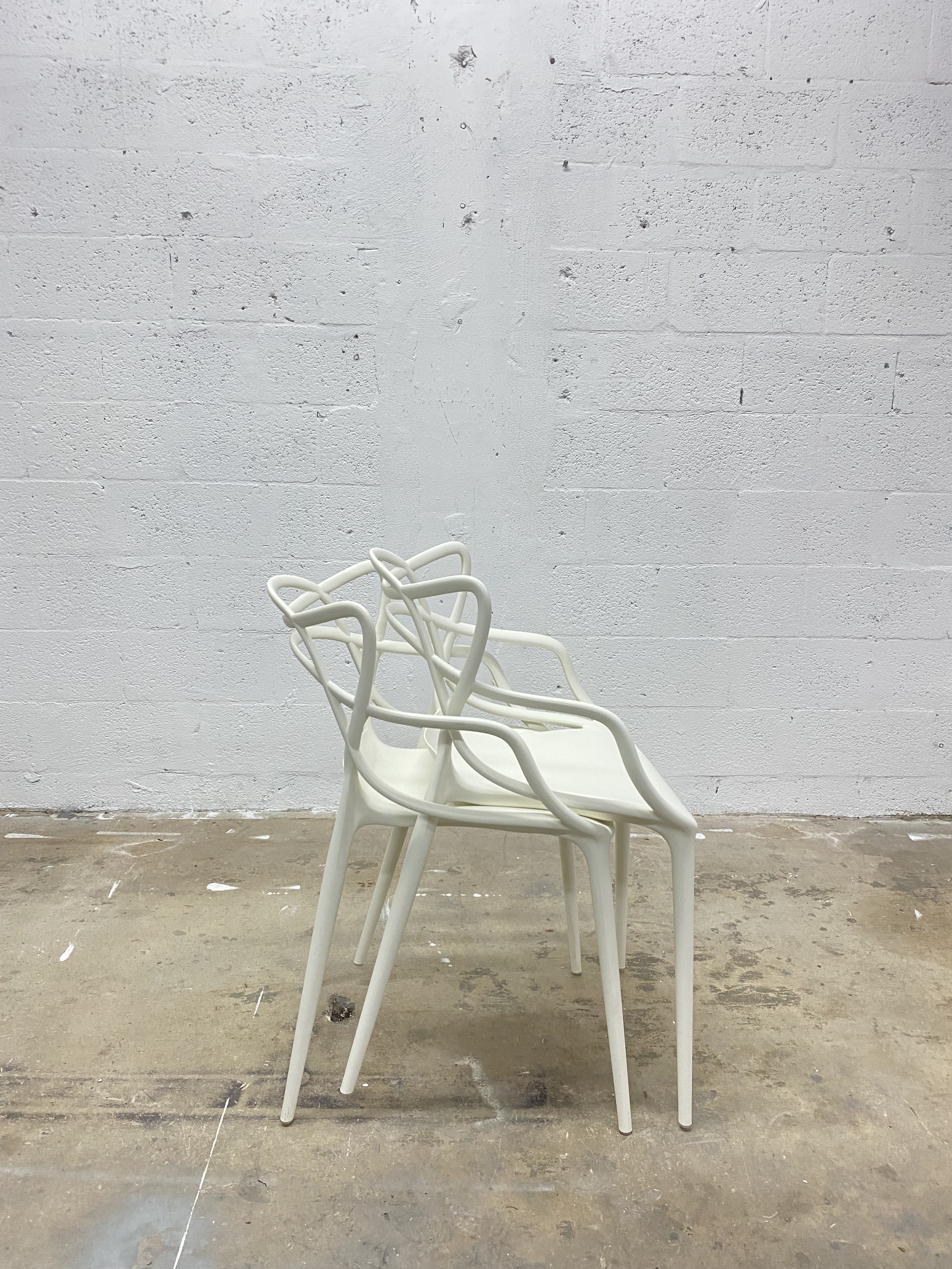 Kartell masters chair white sale