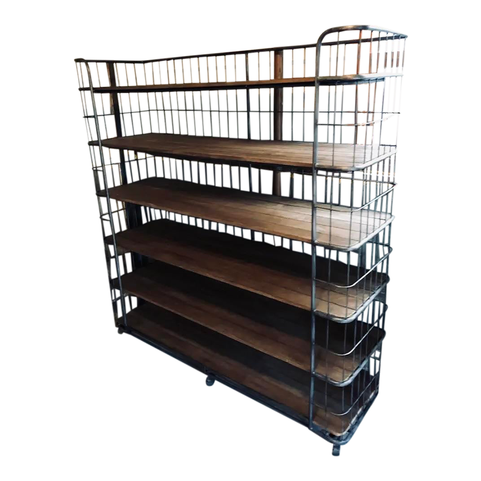 Restoration Hardware Circa 1900s Bakers Rack Rare Chairish