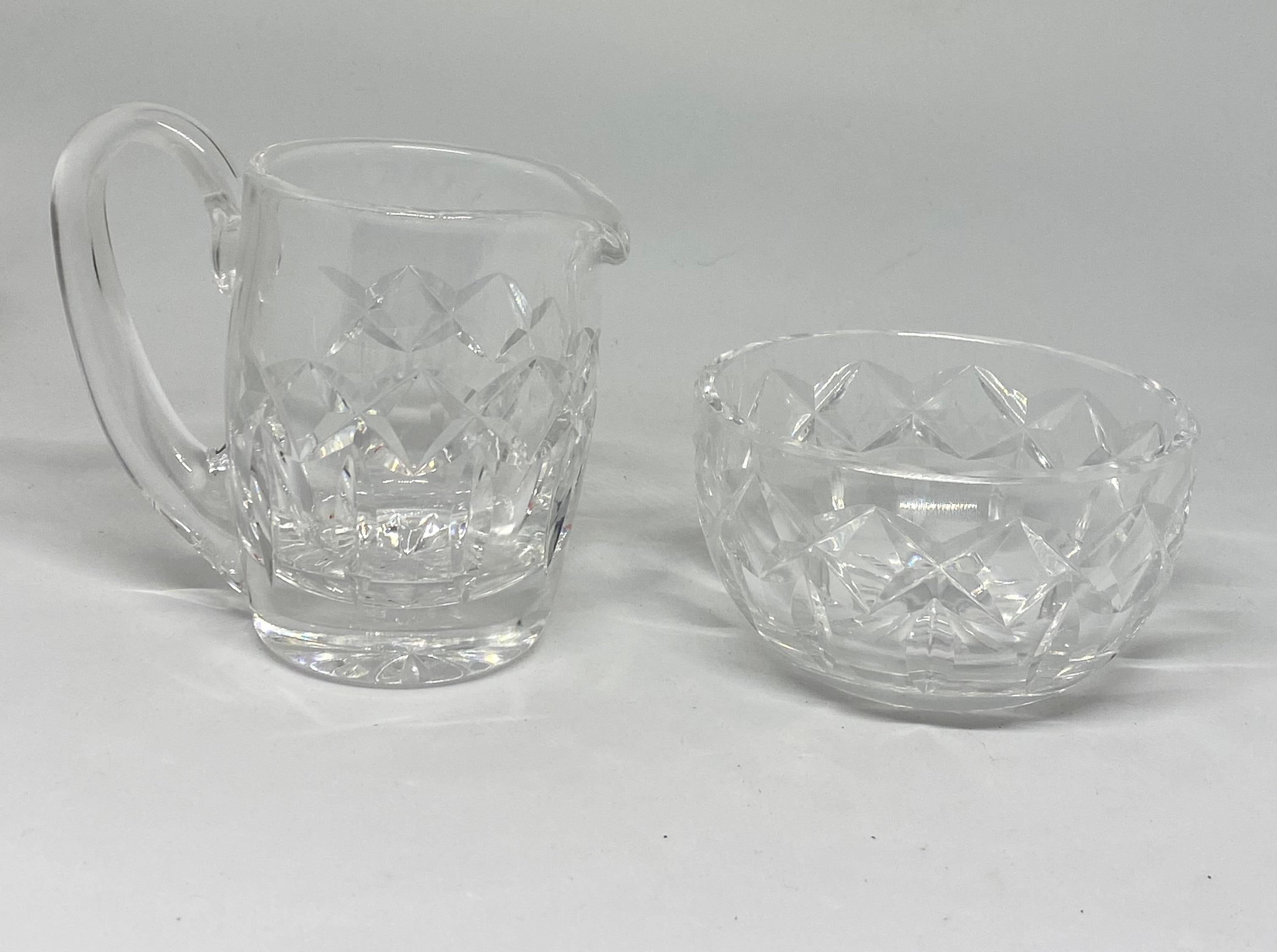 Waterford Crystal Sugar And Creamer Set Finest Selection gbupresnenskij.ru