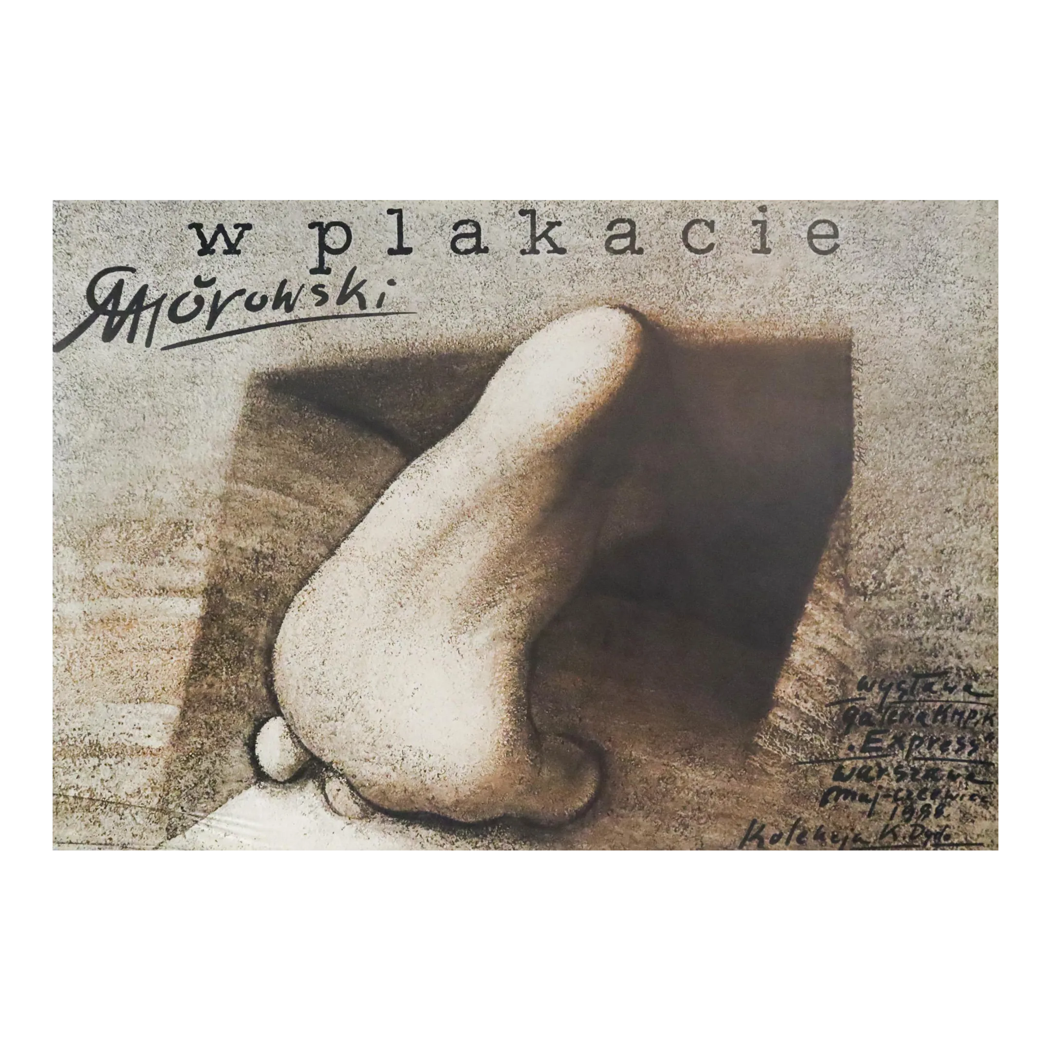 1988 Polish Theatre Poster, W Plakacie - Gorowski (Horizontal)