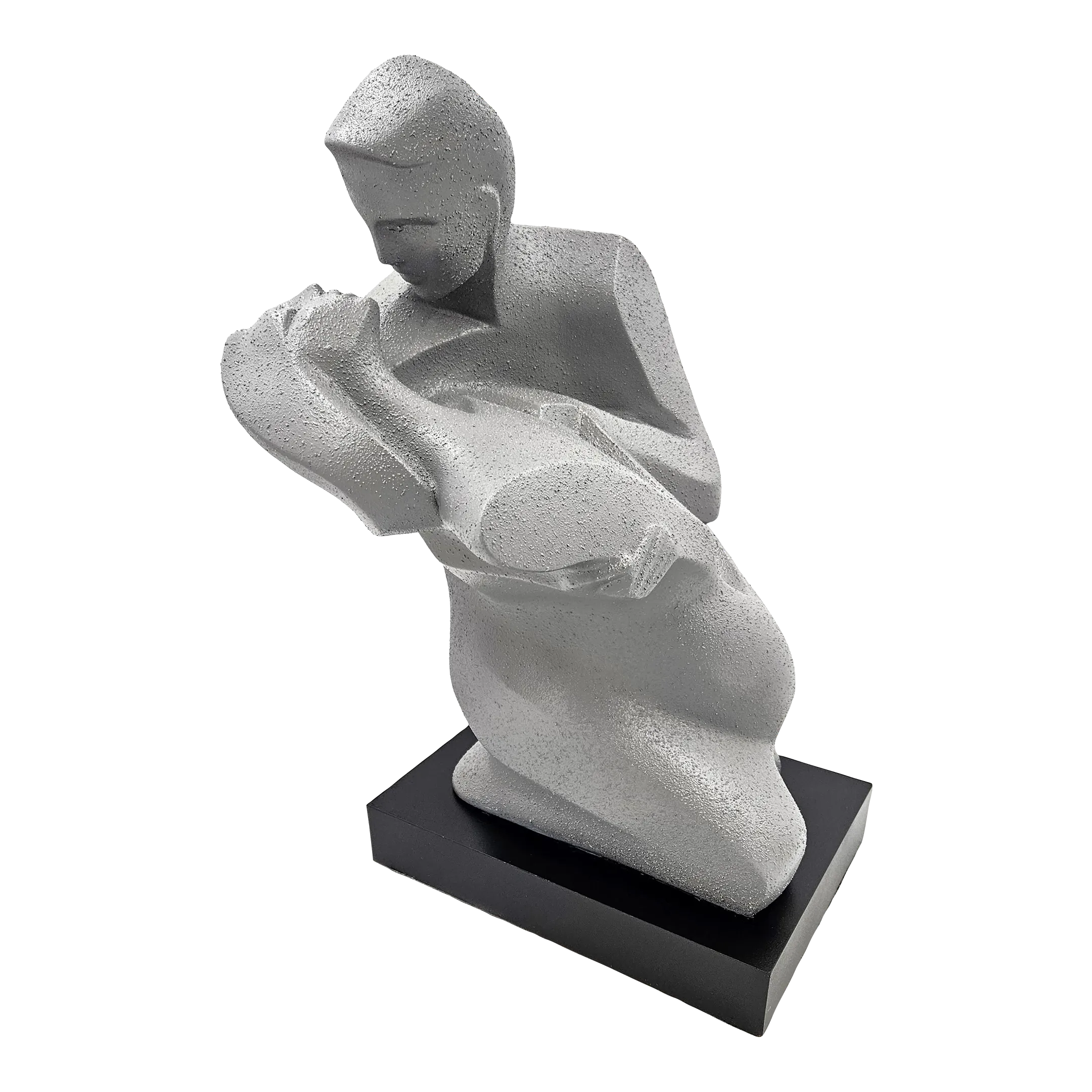 Austin Productions Danel Lovers Deco Modernist Huge Sculpture 1990