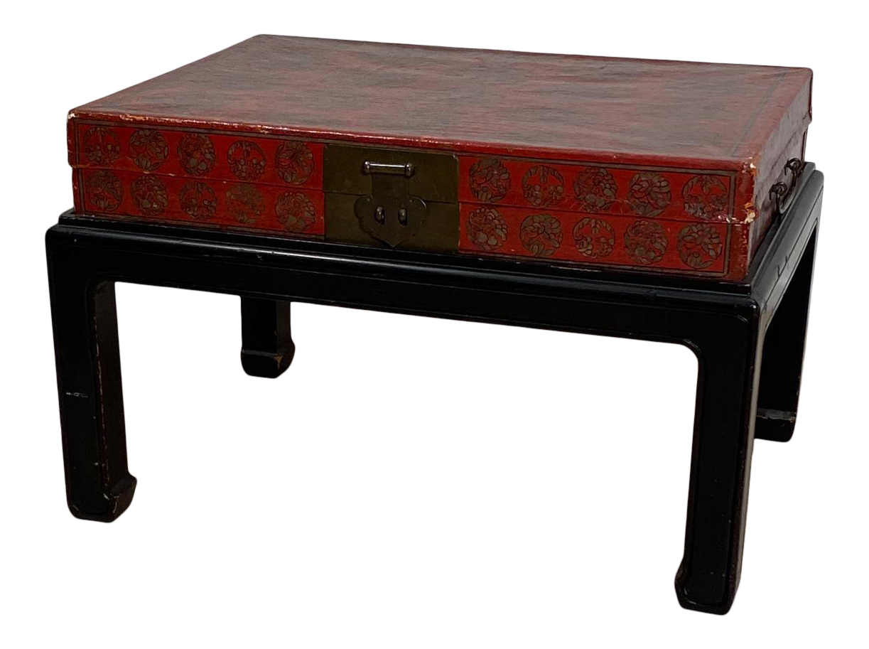 Circa 1820 Chinese Box on Stand, China Chairish