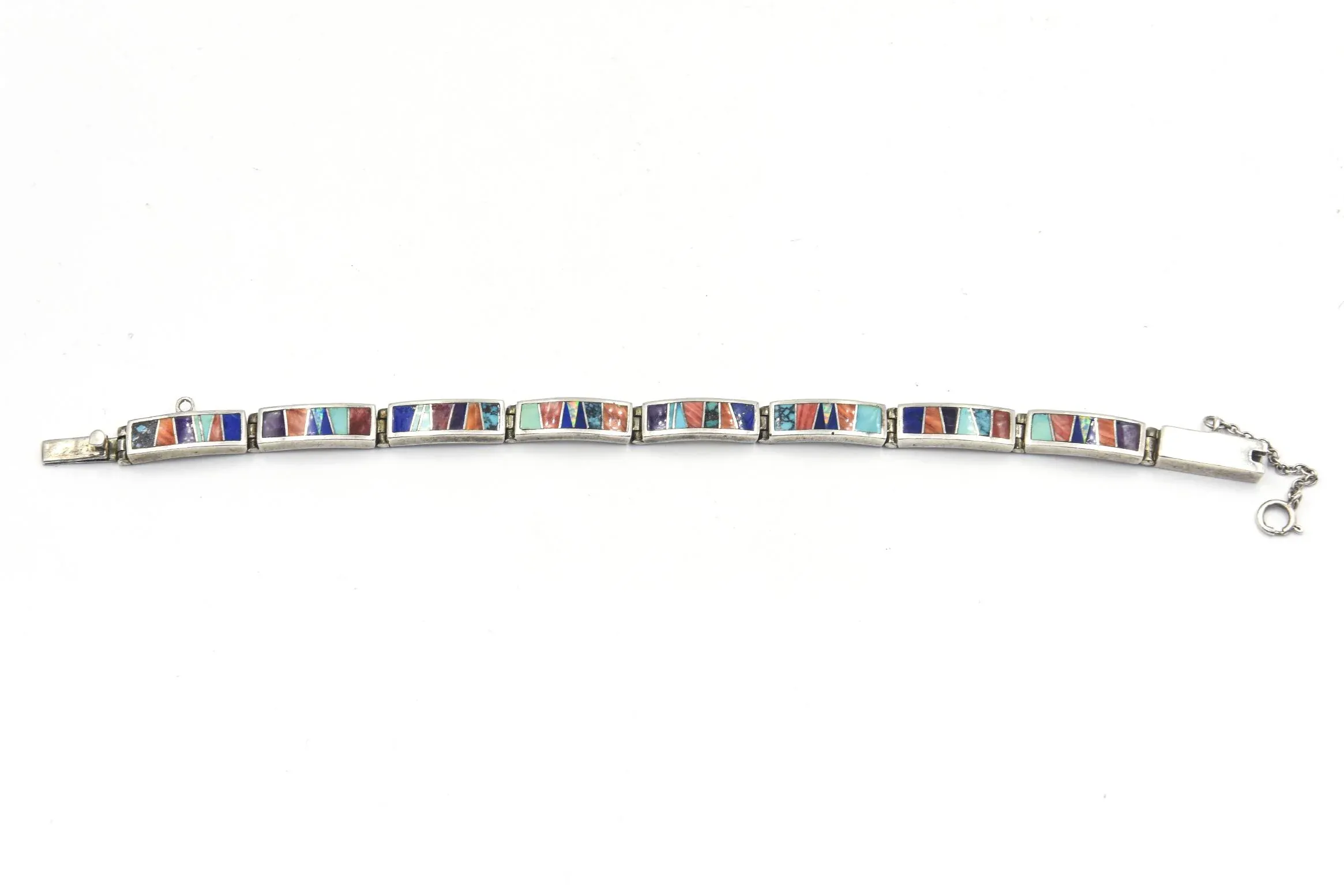 Late 20th Century Man's Native American Sterling Silver