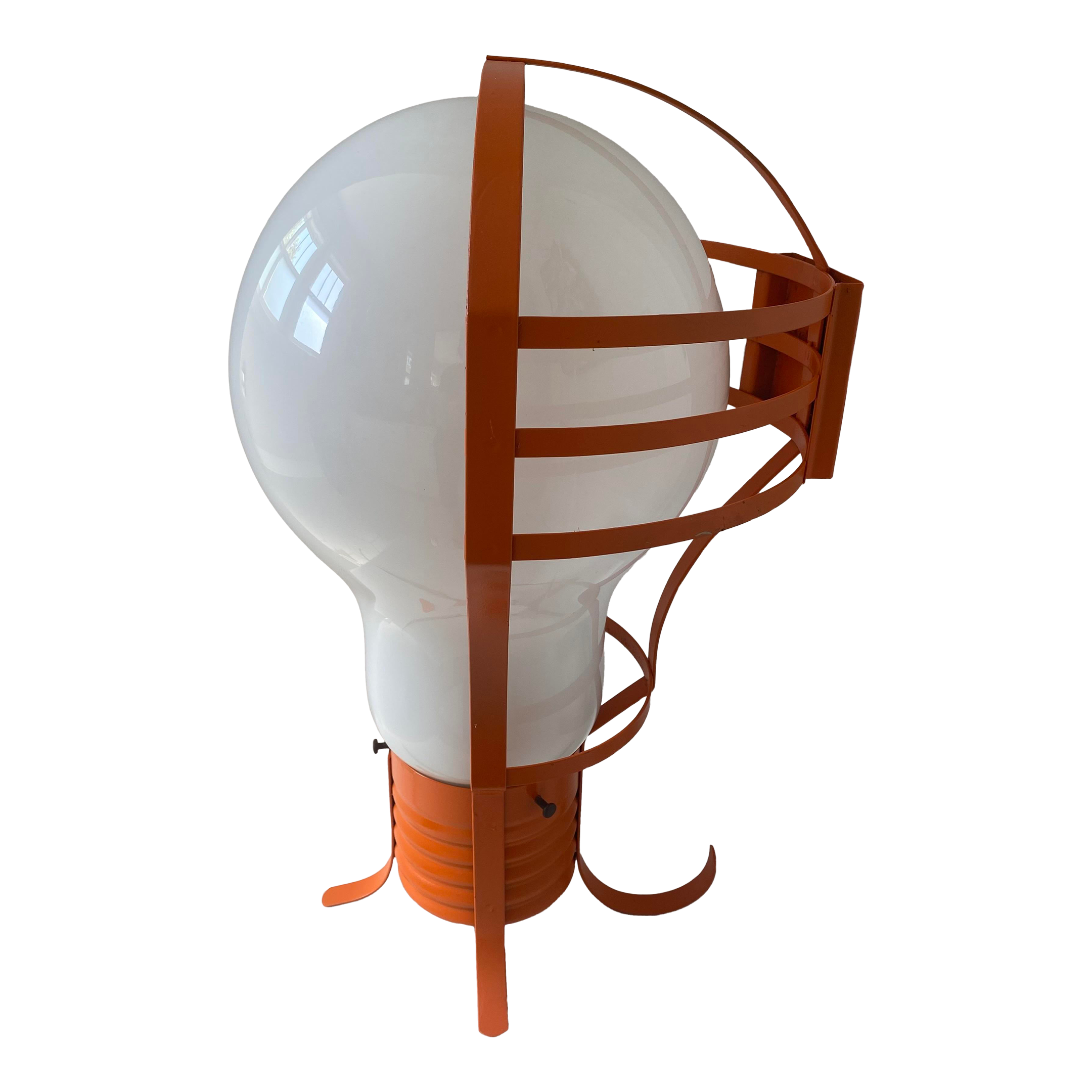 Vintage 1970s Postmodern Oversized Pop Art Lamp | Chairish