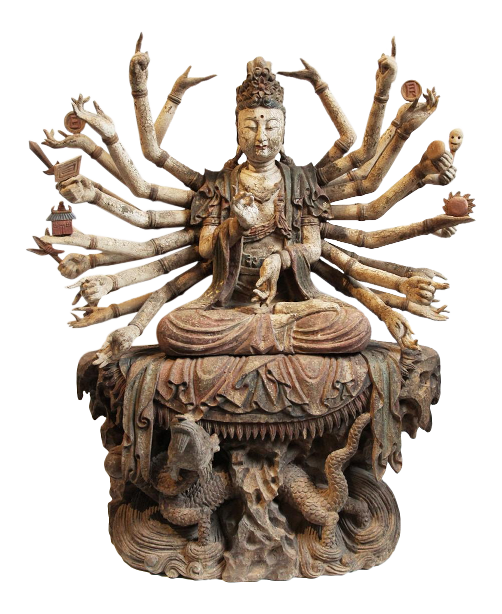 Thousand Arm Quan Yin Chairish