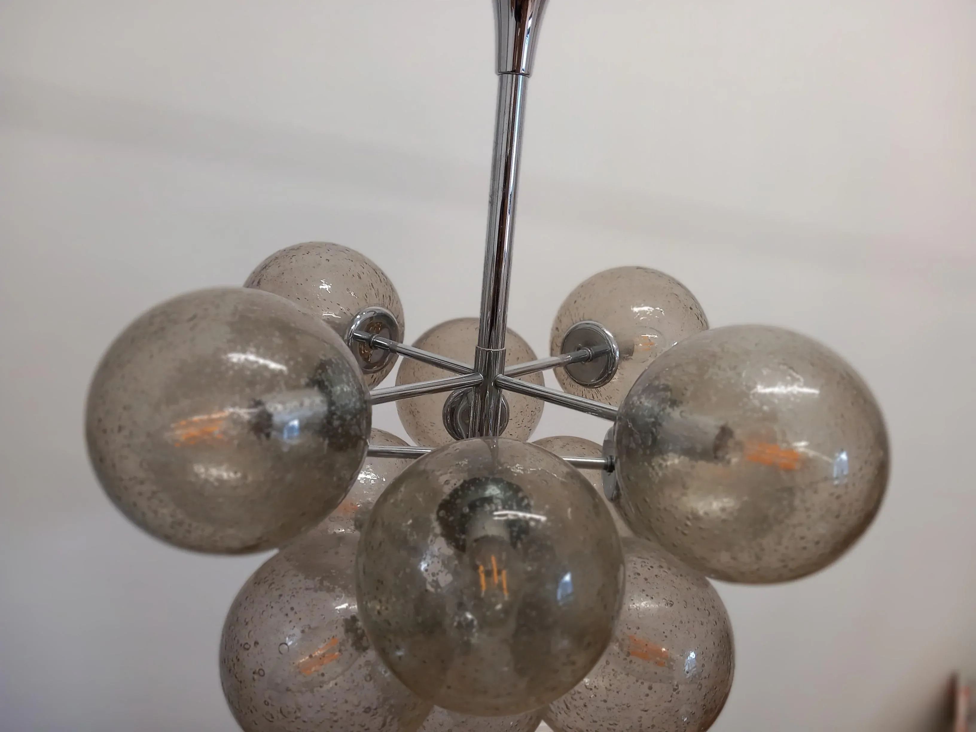 Large Chandelier by Max Bill for Temde