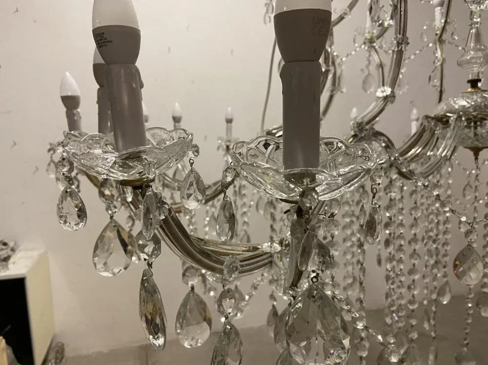 Vintage Crystal Chandelier 37 Lights