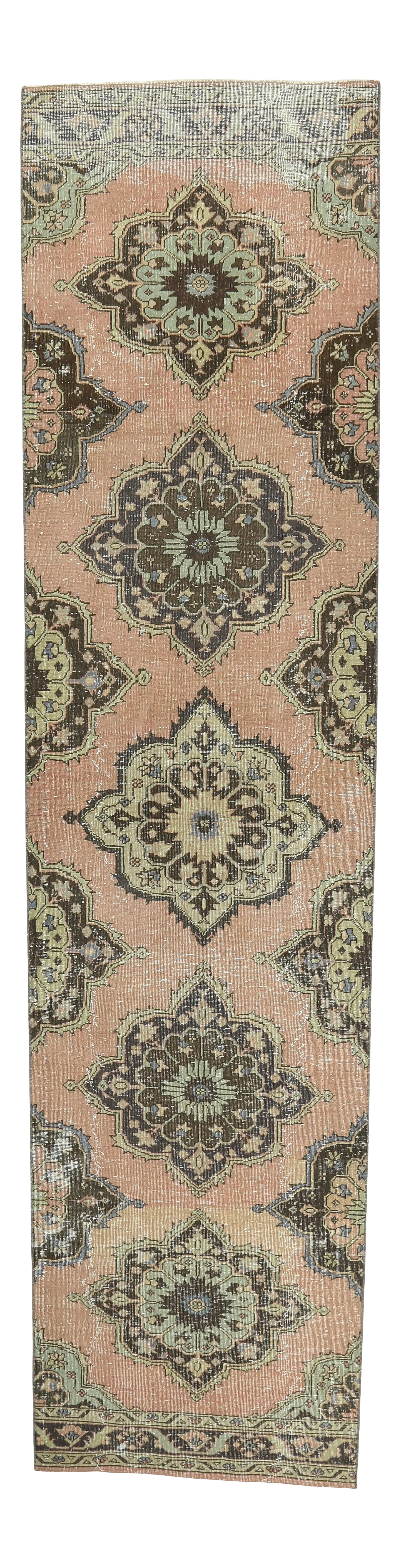 Turkish Oushak Wool Runner