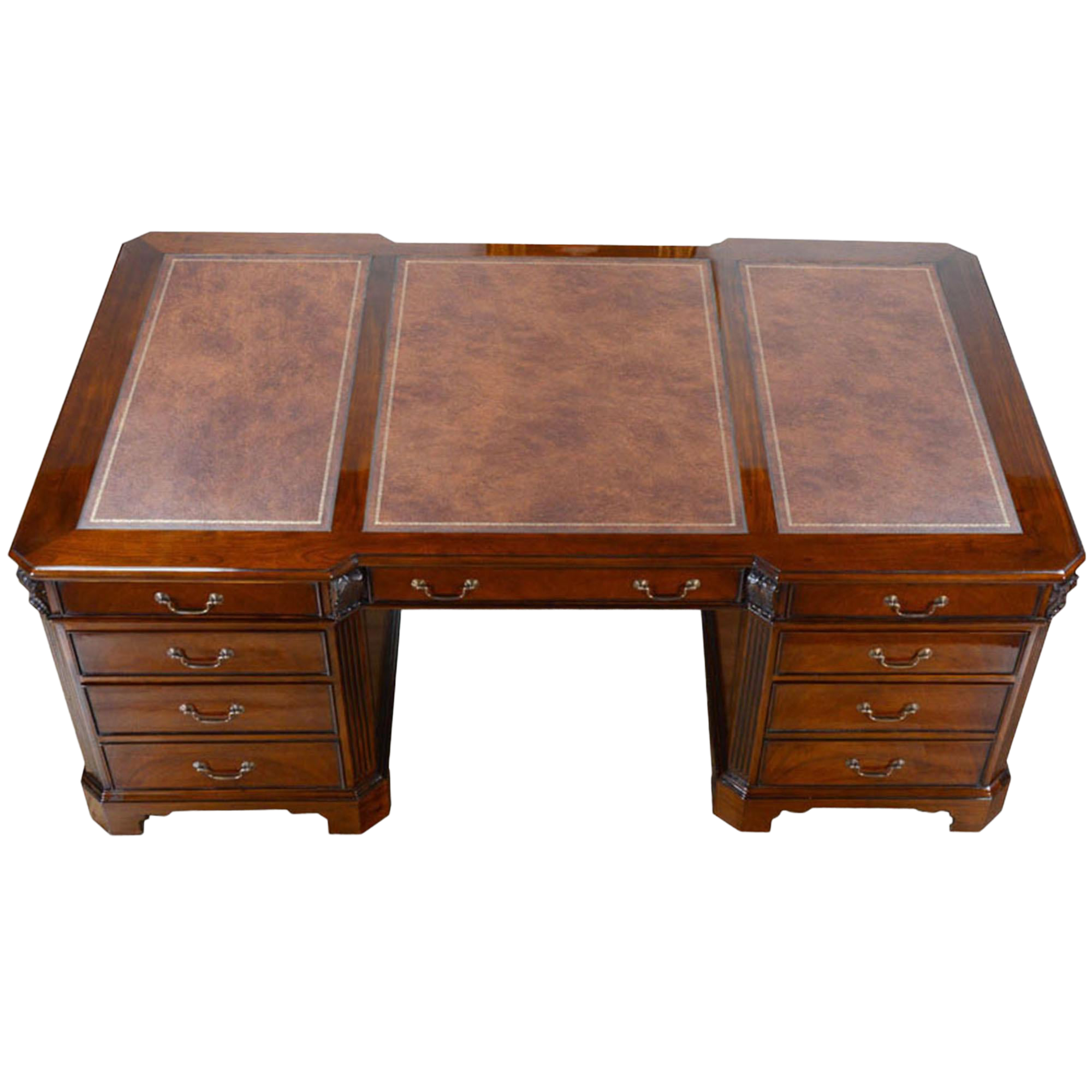 Niagara Furniture Traditional Mahogany Partner Desk Chairish